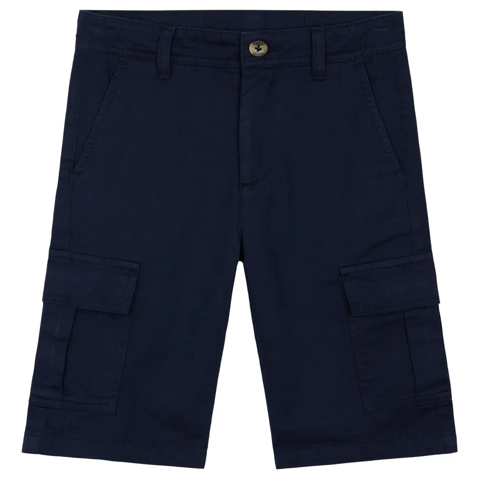 citycomfort-short-cargo-gar-on-coton-marine-9-10-ans image 1