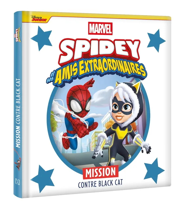 marvel-spidey-et-ses-amis-mission-black-cat-livre-enfant image 1