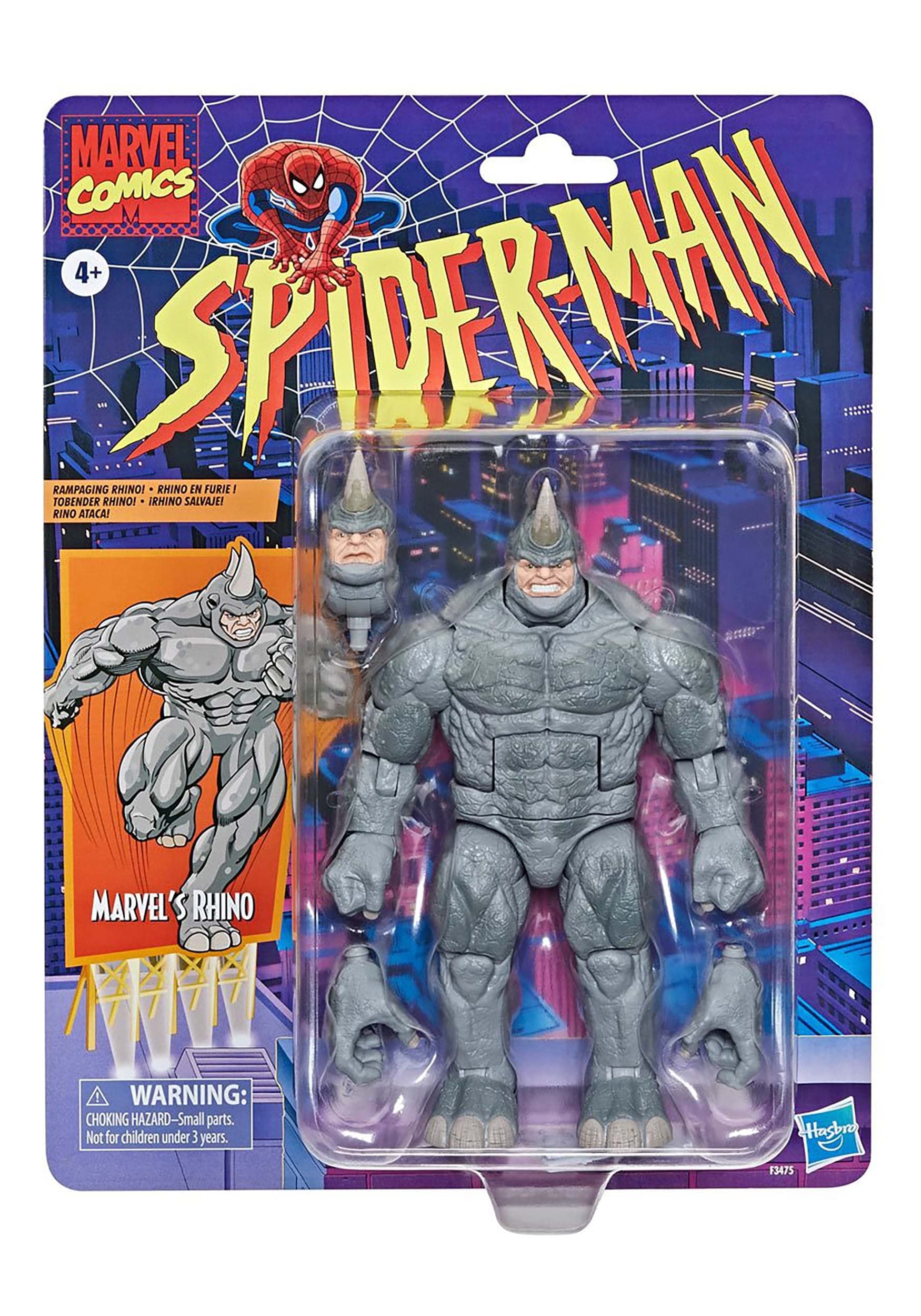 marvel-legends-rhino-spider-man-figurine-articul-e-r-tro-15-cm image 3