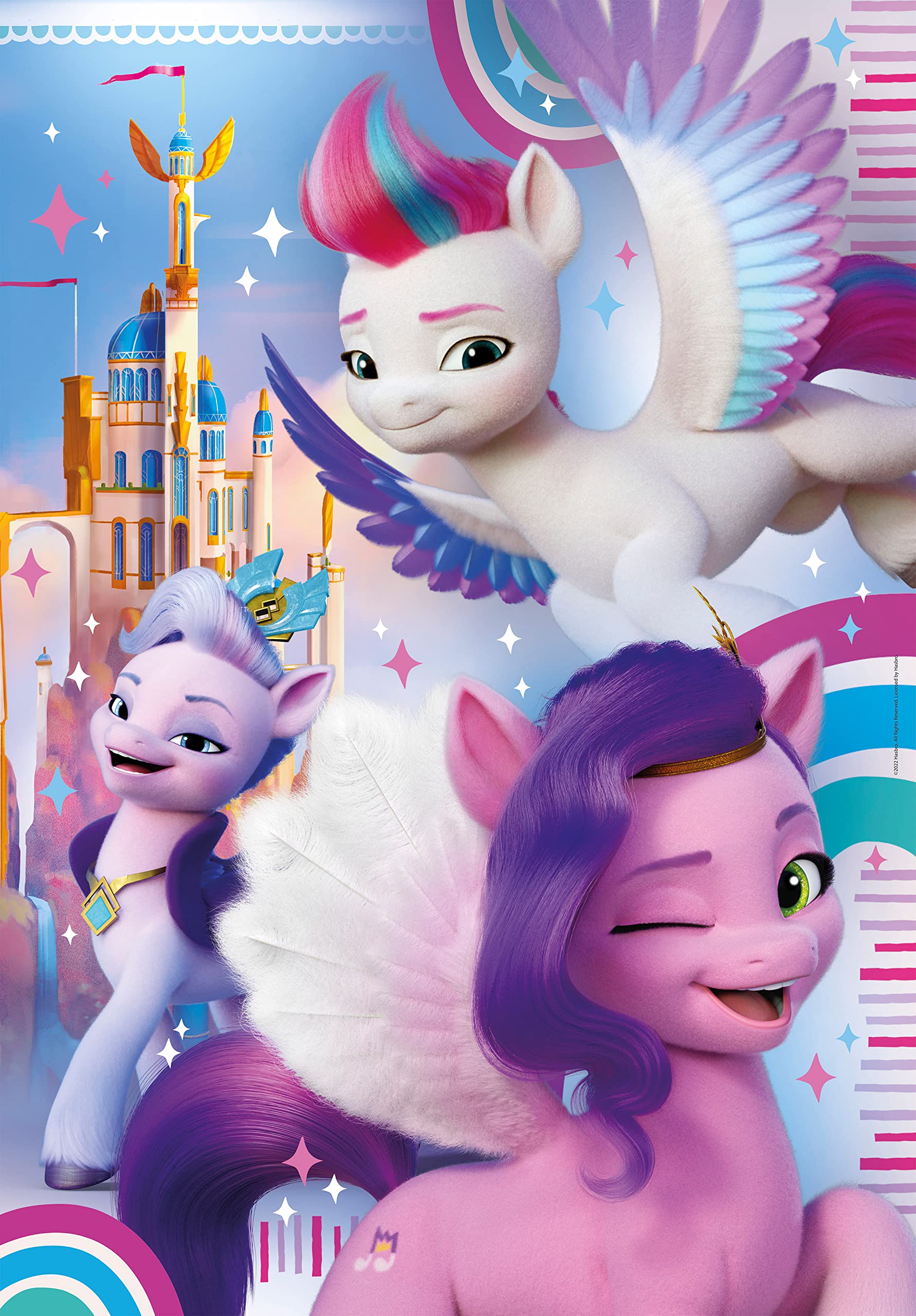 my-little-pony-puzzle-3x48-pi-ces-enfant-4-ans-clementoni image 2