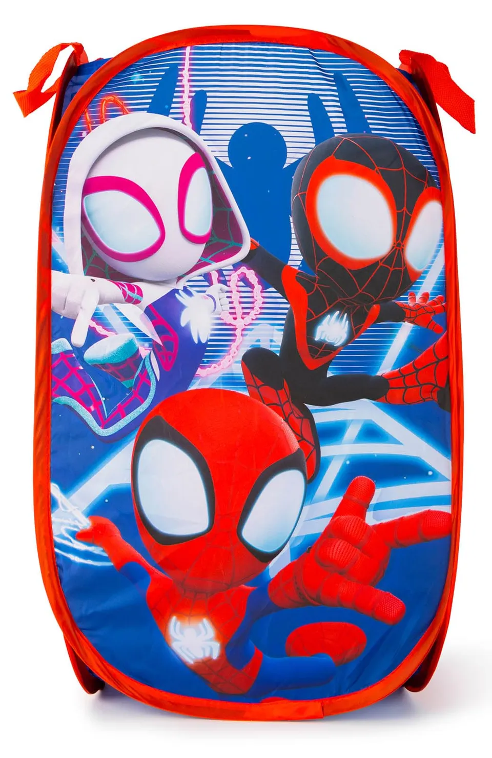 marvel-spidey-et-ses-amis-panier-linge-pop-up-80-l-enfant image 1