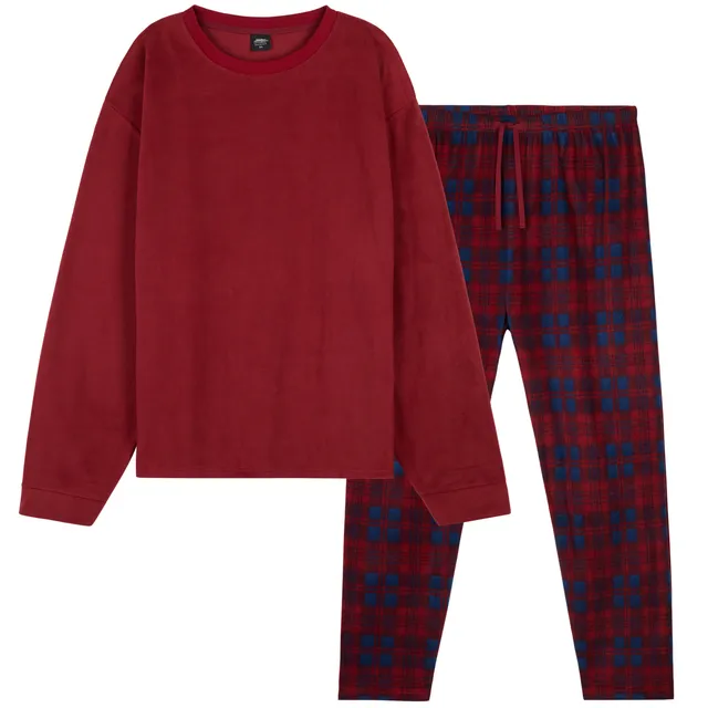 citycomfort-pyjama-polaire-homme-2-pi-ces-taille-m image 1
