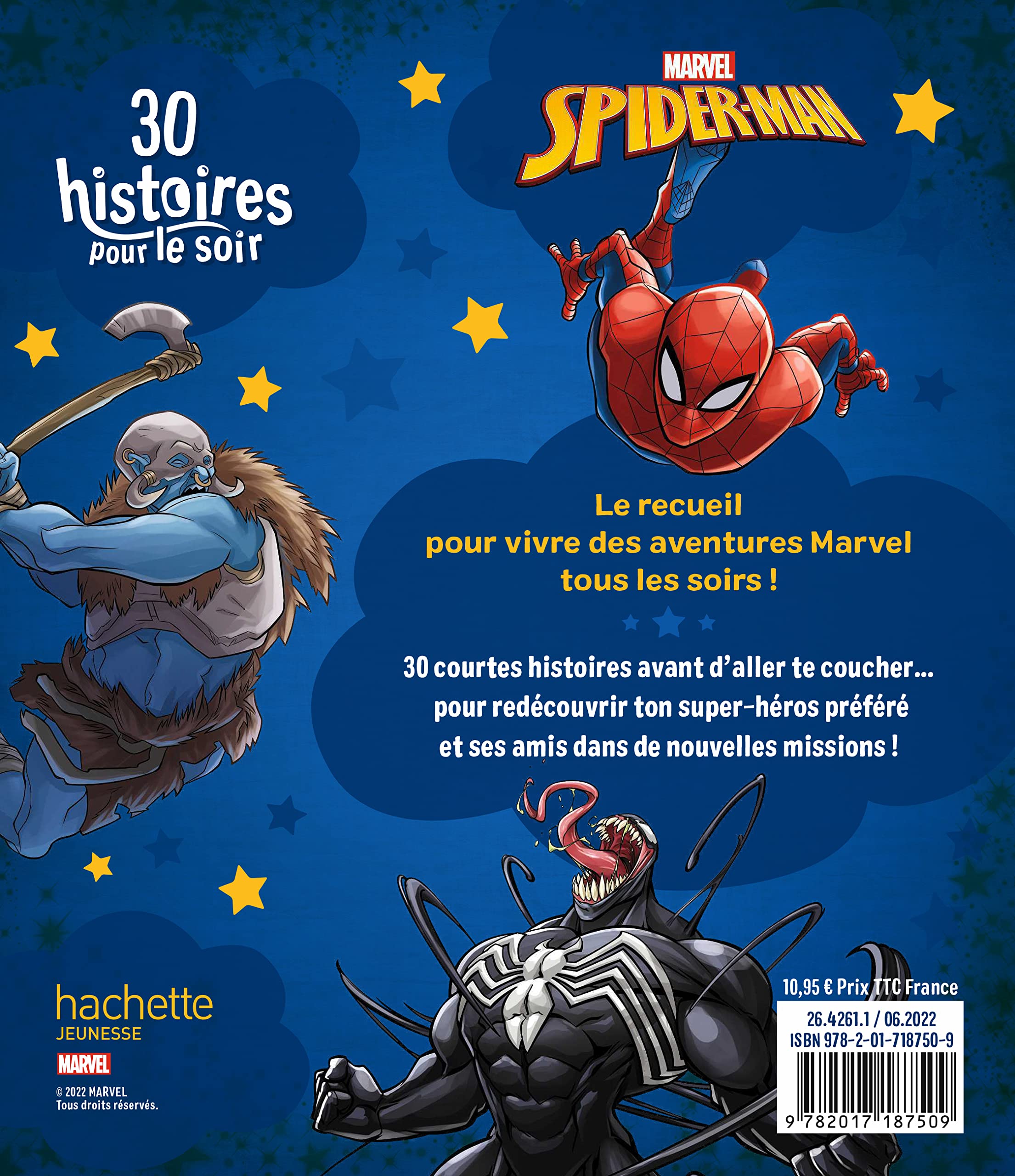 marvel-spider-man-30-histoires-pour-le-soir-livre-enfant-h-ros image 2