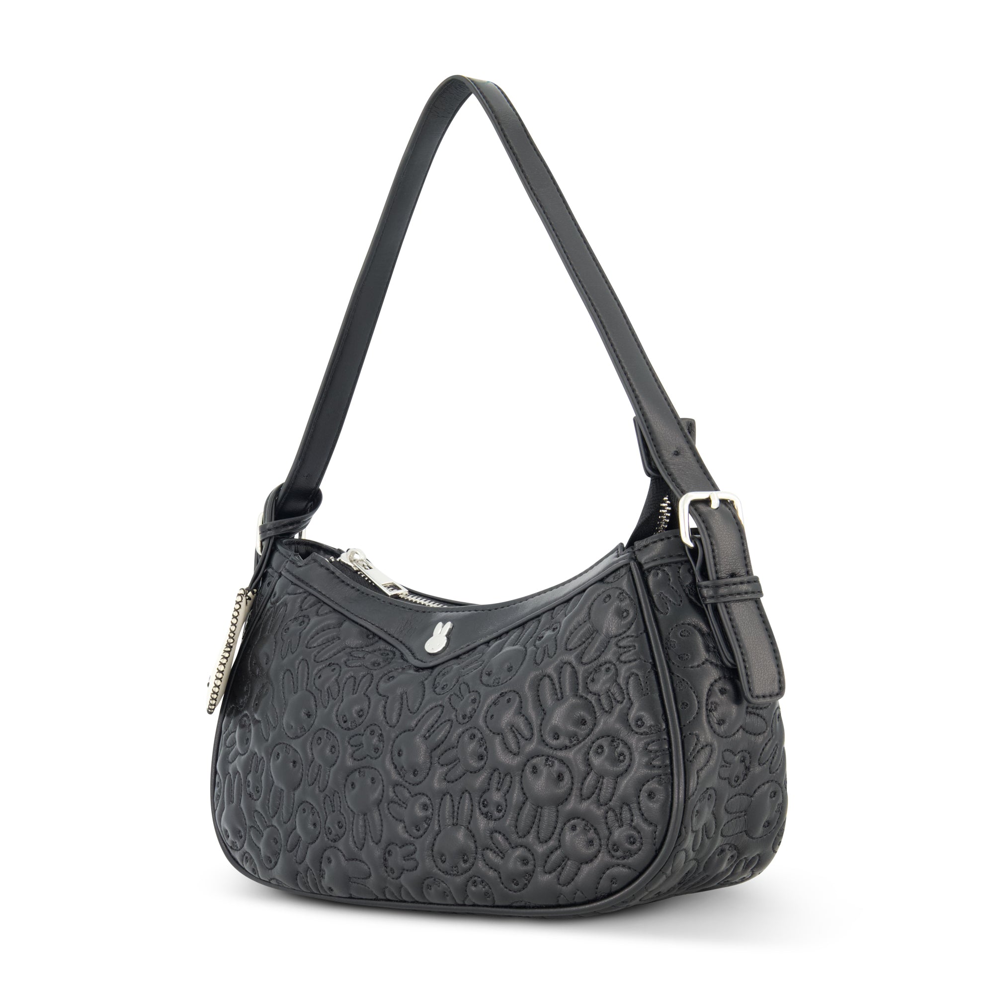 danielle-nicole-miffy-quilted-sac-paule-noir-matelass image 4