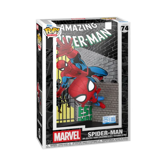 funko-pop-comic-cover-marvel-spider-man-65-figurine-vinyle image 1