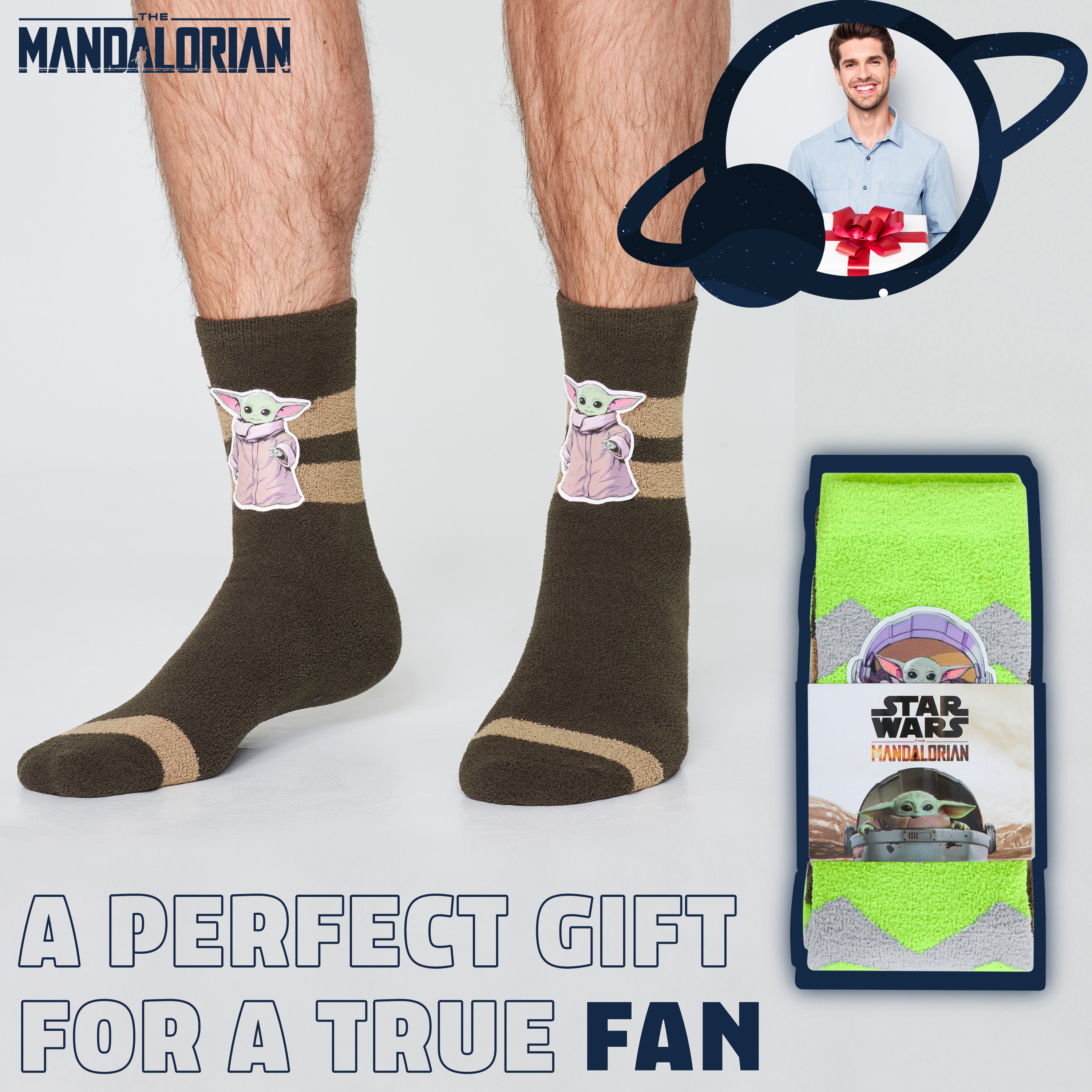 disney-mandalorian-chaussettes-pilou-homme-baby-yoda-lot-2-antid-rapant image 4