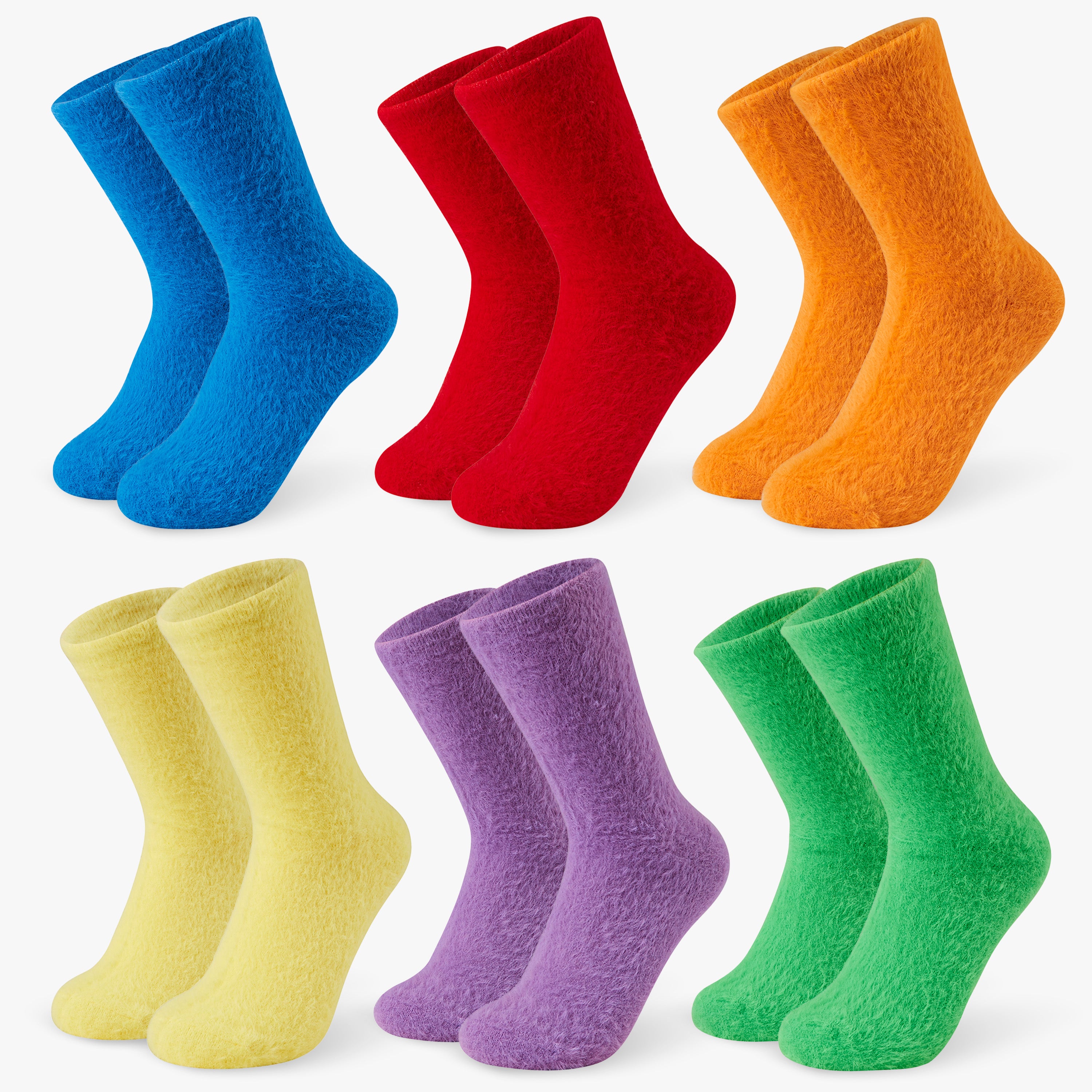 citycomfort-chaussettes-pilou-femme-x6-multicolore image 7