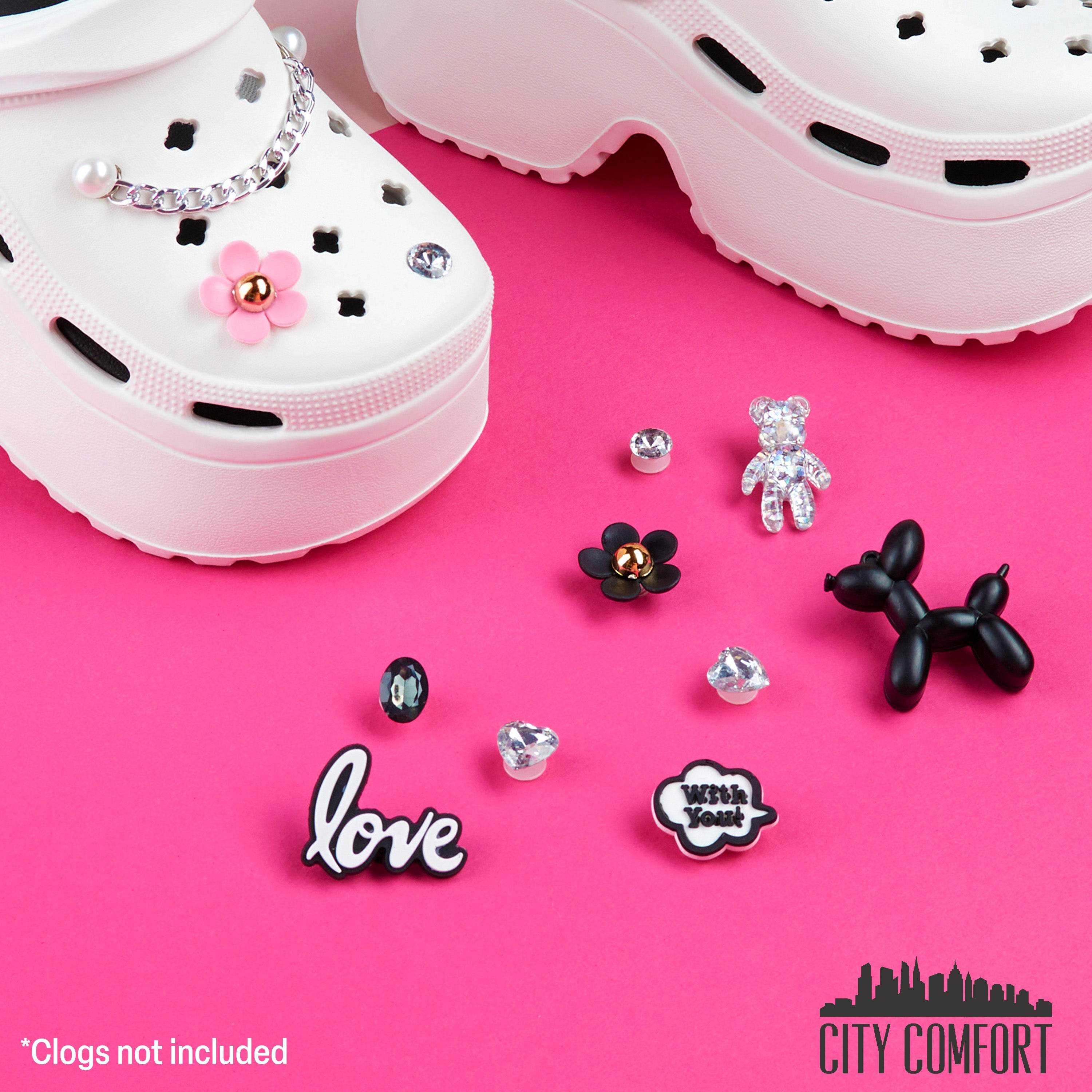 get-trend-citycomfort-charms-sabots-multi-d-coration-mixte image 2