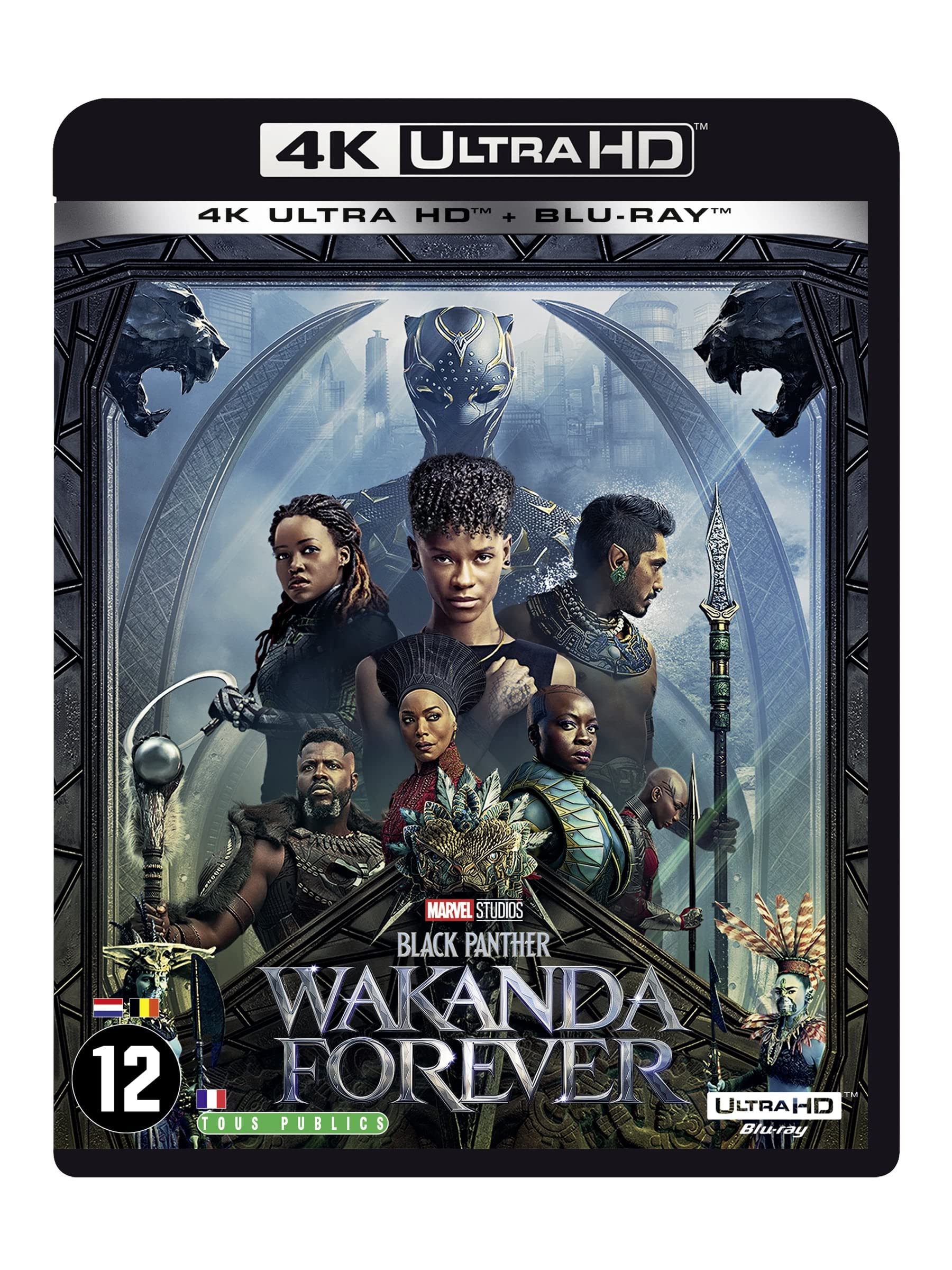 marvel-black-panther-2-wakanda-forever-combo-uhd-4k-blu-ray image 1