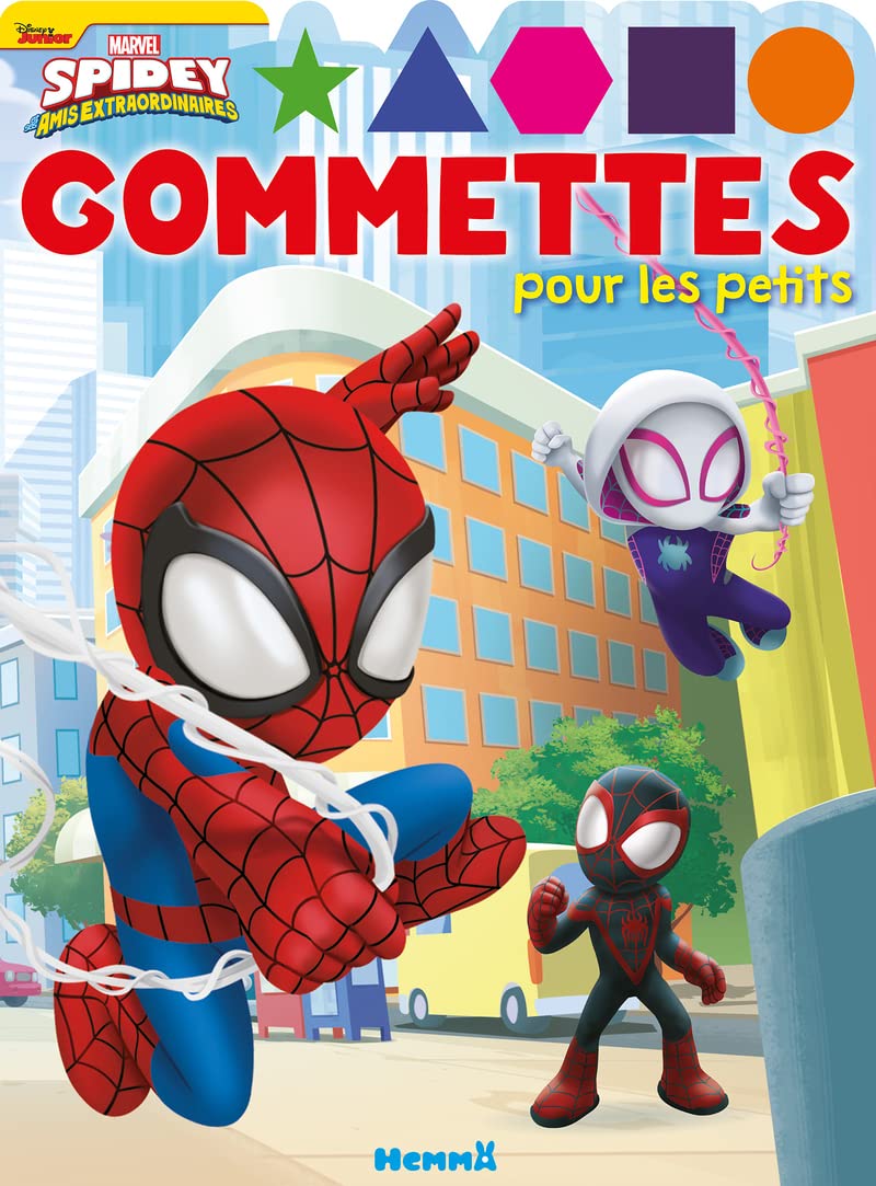 marvel-spidey-et-ses-amis-livre-gommettes-3-ans-petits image 1