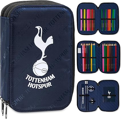 tottenham-hotspur-trousse-scolaire-garnie-3-compartiments image 1