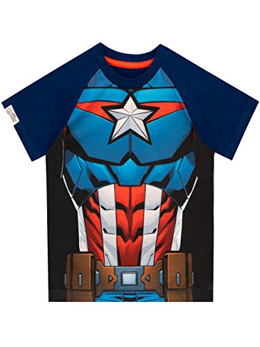 marvel-captain-america-t-shirt-gar-on-costume-manches-courtes image 3