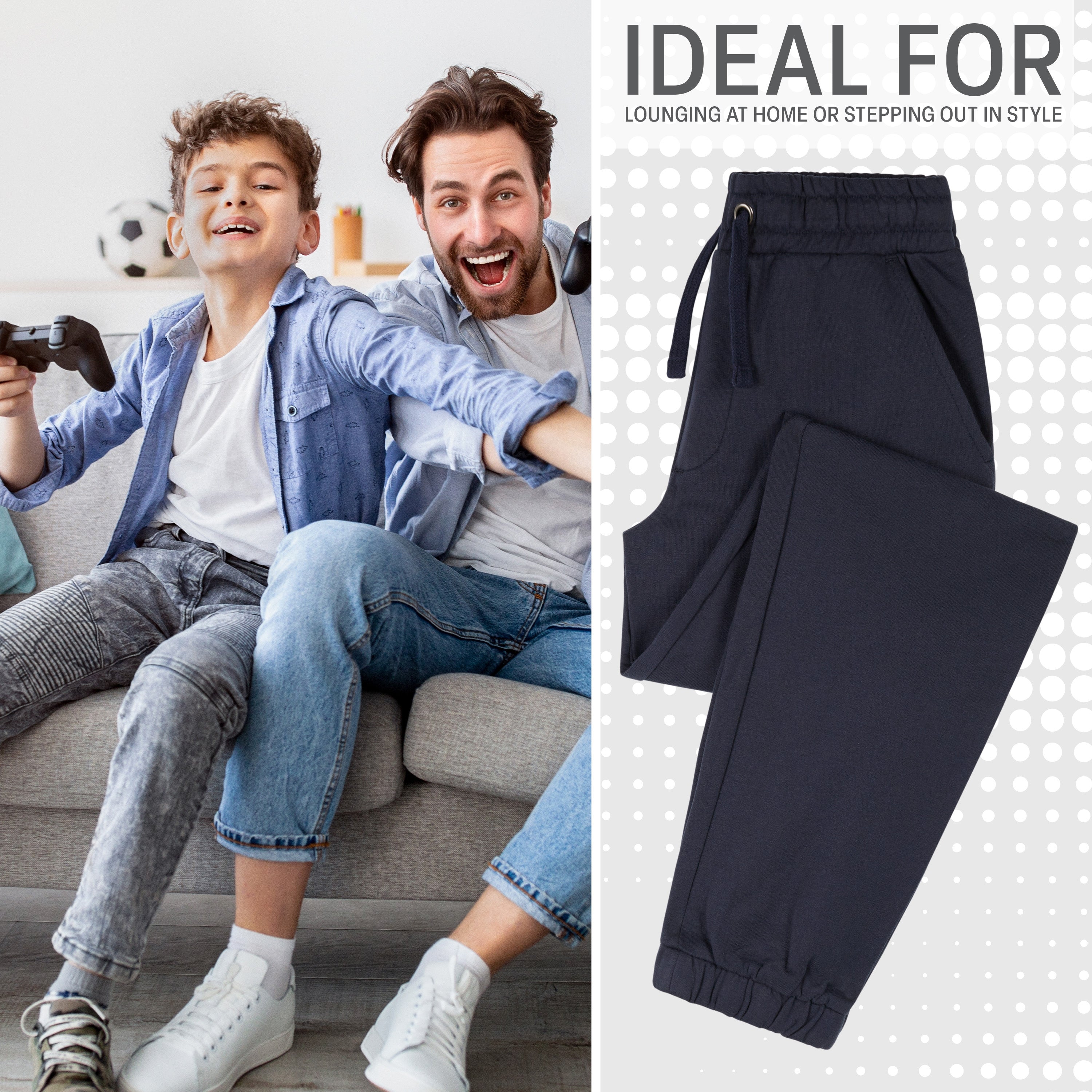 citycomfort-jogger-cargo-gar-on-marine-4-poches-11-12-ans image 2