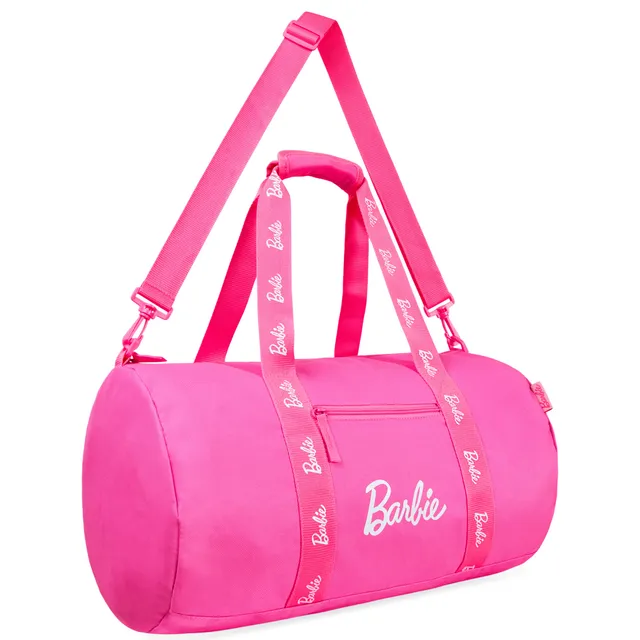 barbie-sac-voyage-week-end-gym-rose-femme-47-cm-zipp image 1