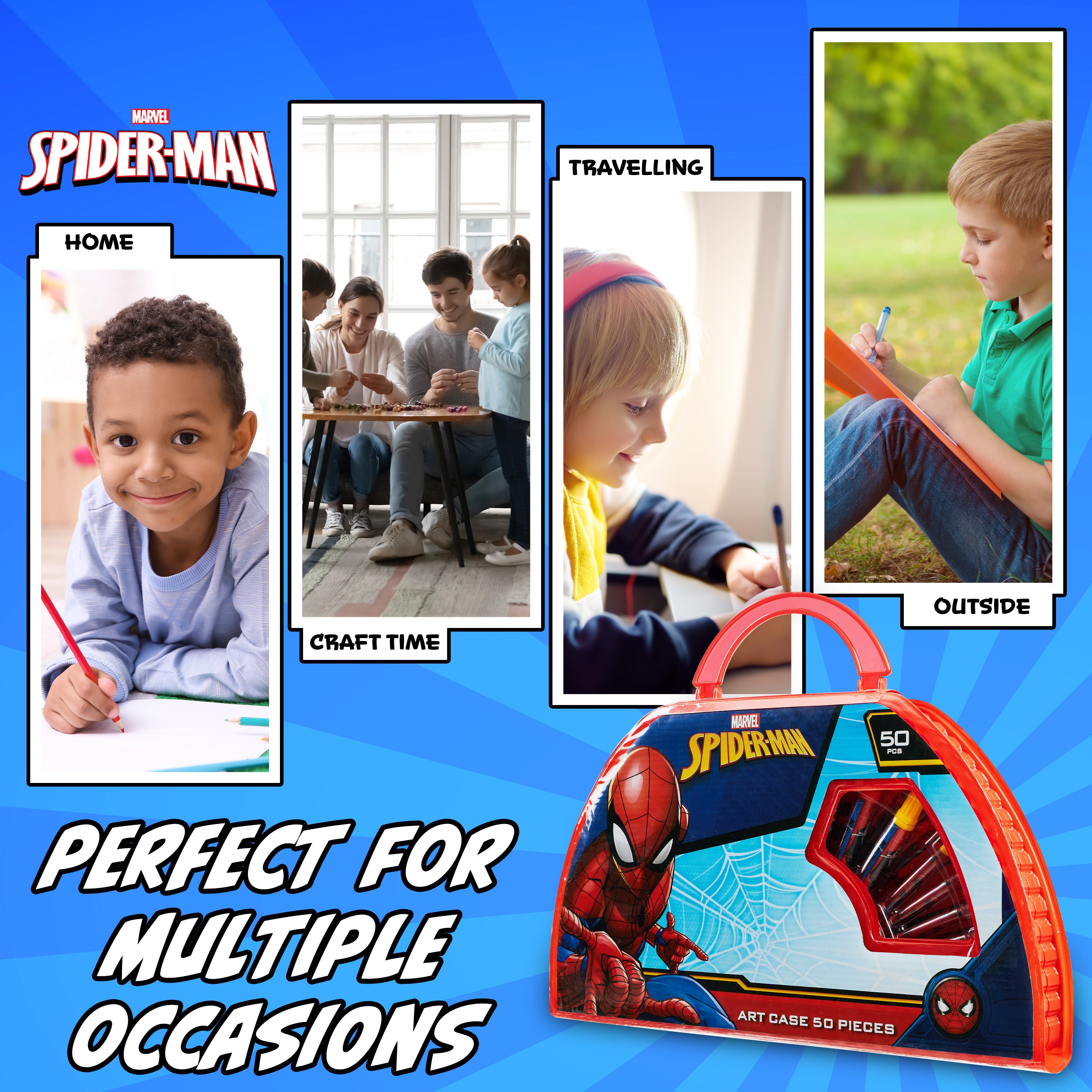 get-trend-school-supplies-mallette-spiderman-enfant-50-pi-ces image 5