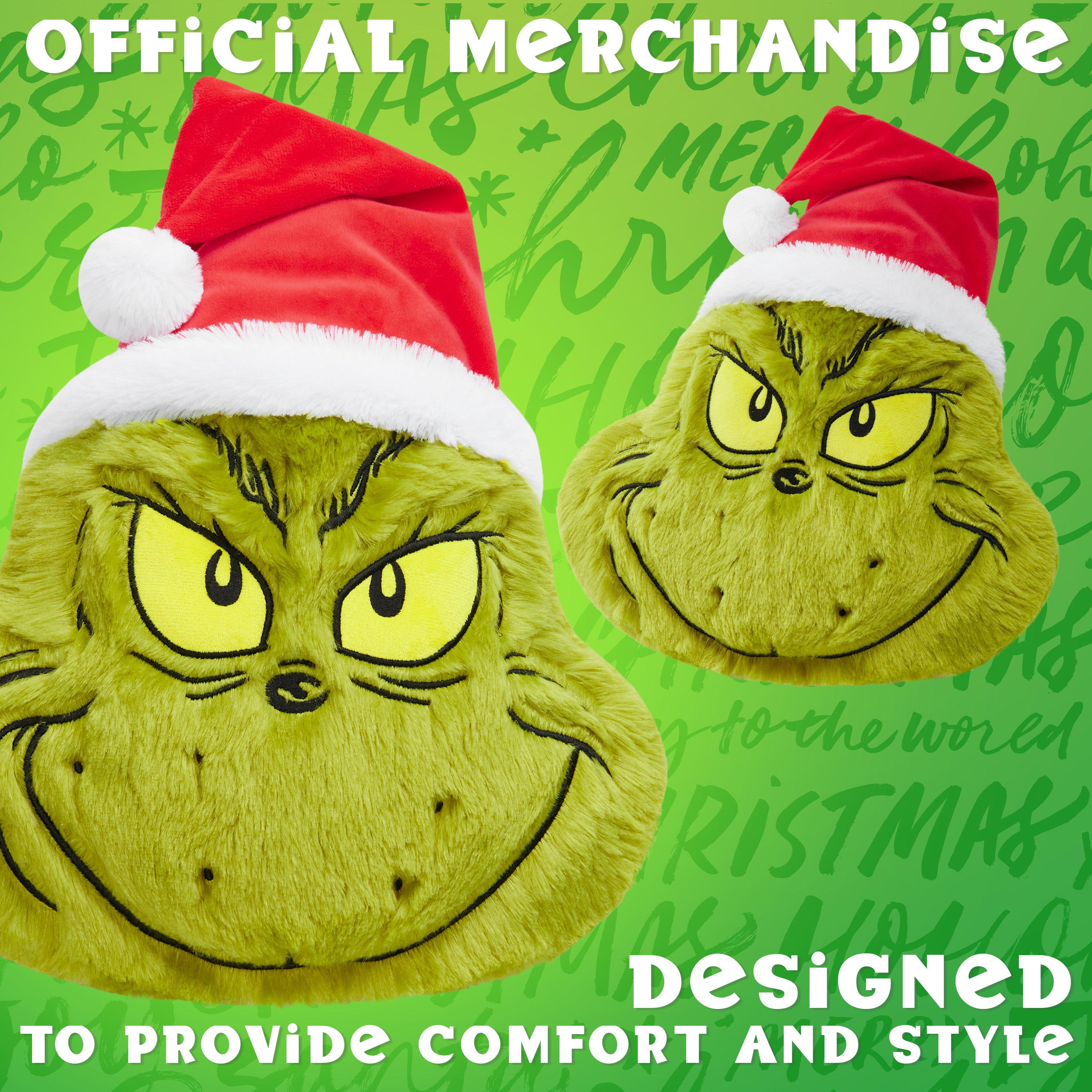 le-grinch-coussin-peluche-3d-52-cm-no-l image 3