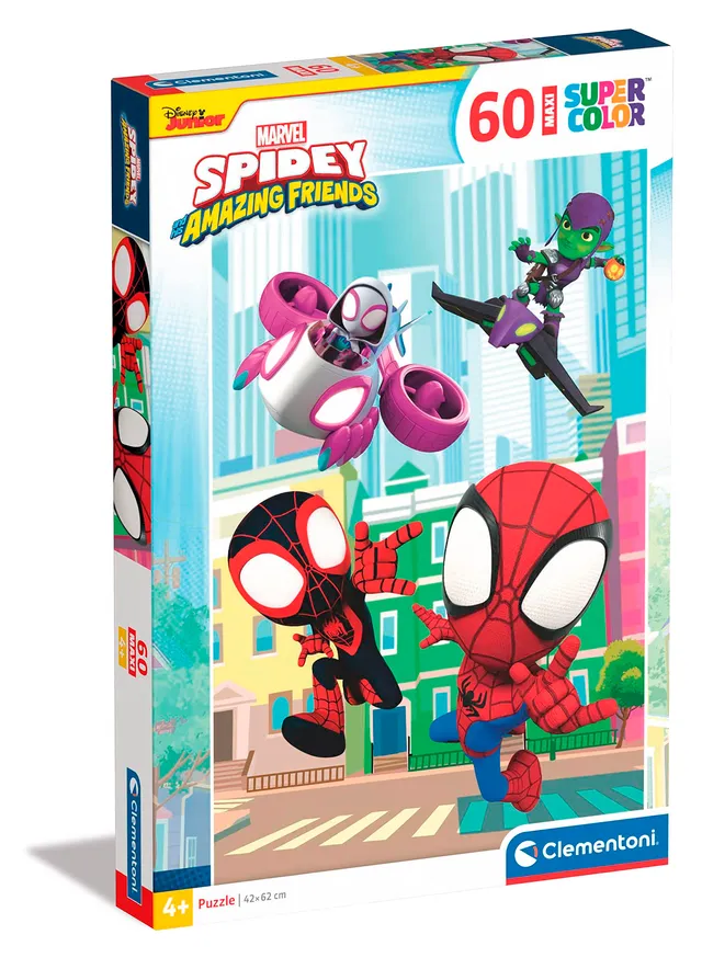 clementoni-spidey-amazing-friends-puzzle-60-maxi-pi-ces image 1