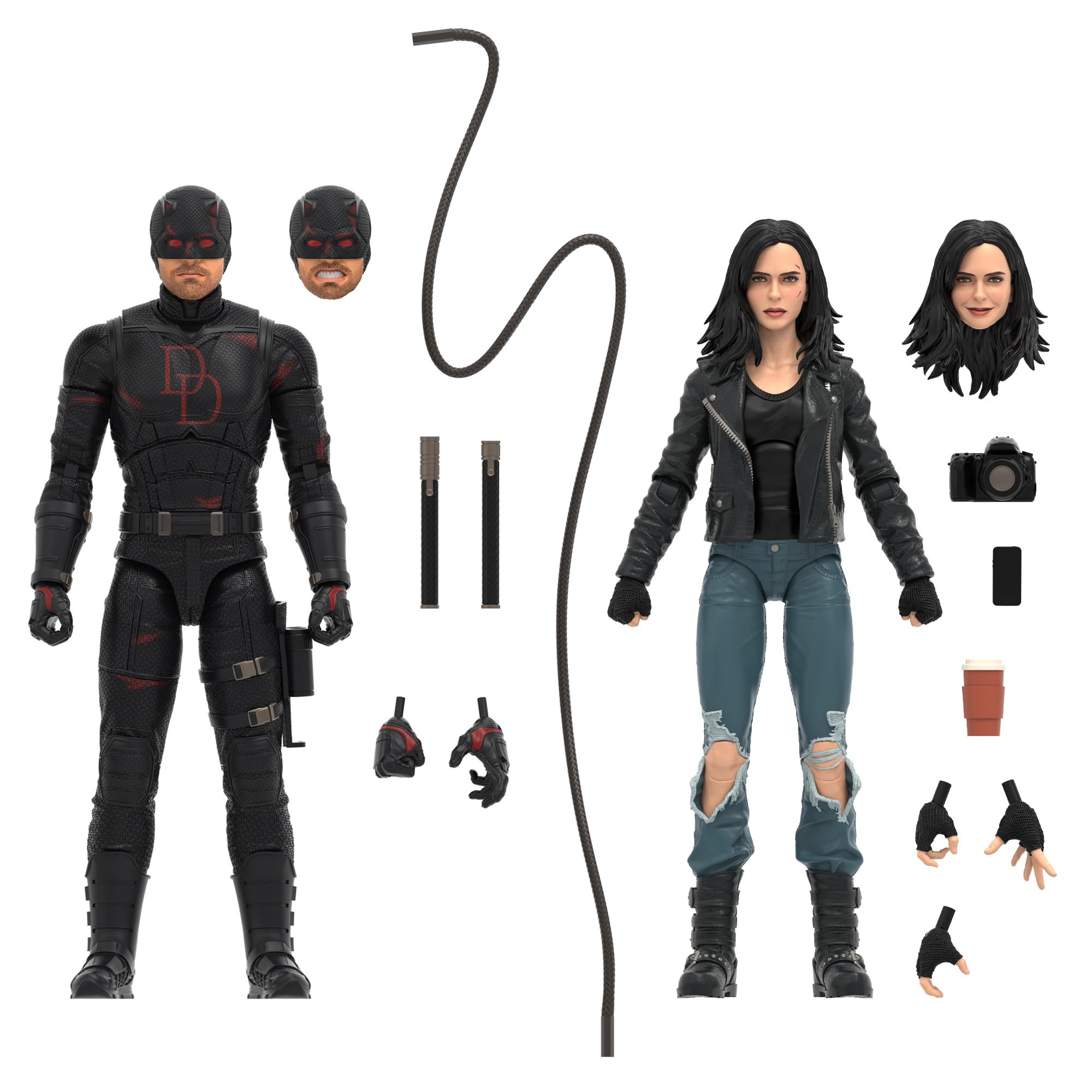 hasbro-marvel-legends-daredevil-born-again-figurines-15-cm-pack-2 image 1