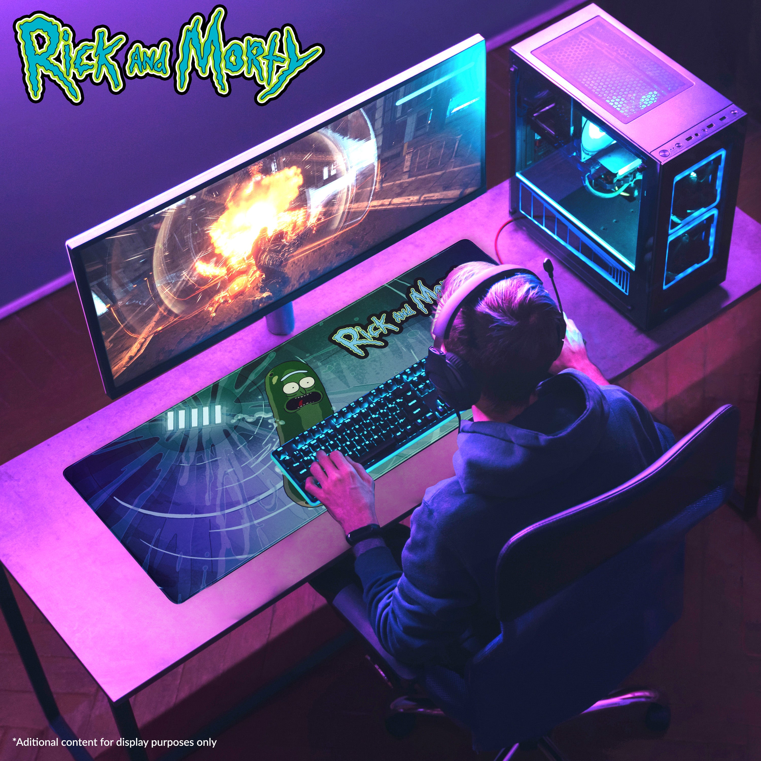 rick-et-morty-tapis-de-bureau-79-5x35-5-cm-antid-rapant image 2