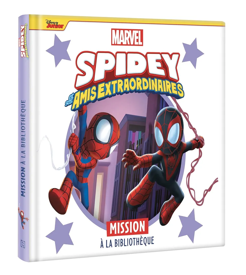 marvel-spidey-livre-mission-la-biblioth-que-enfant image 1