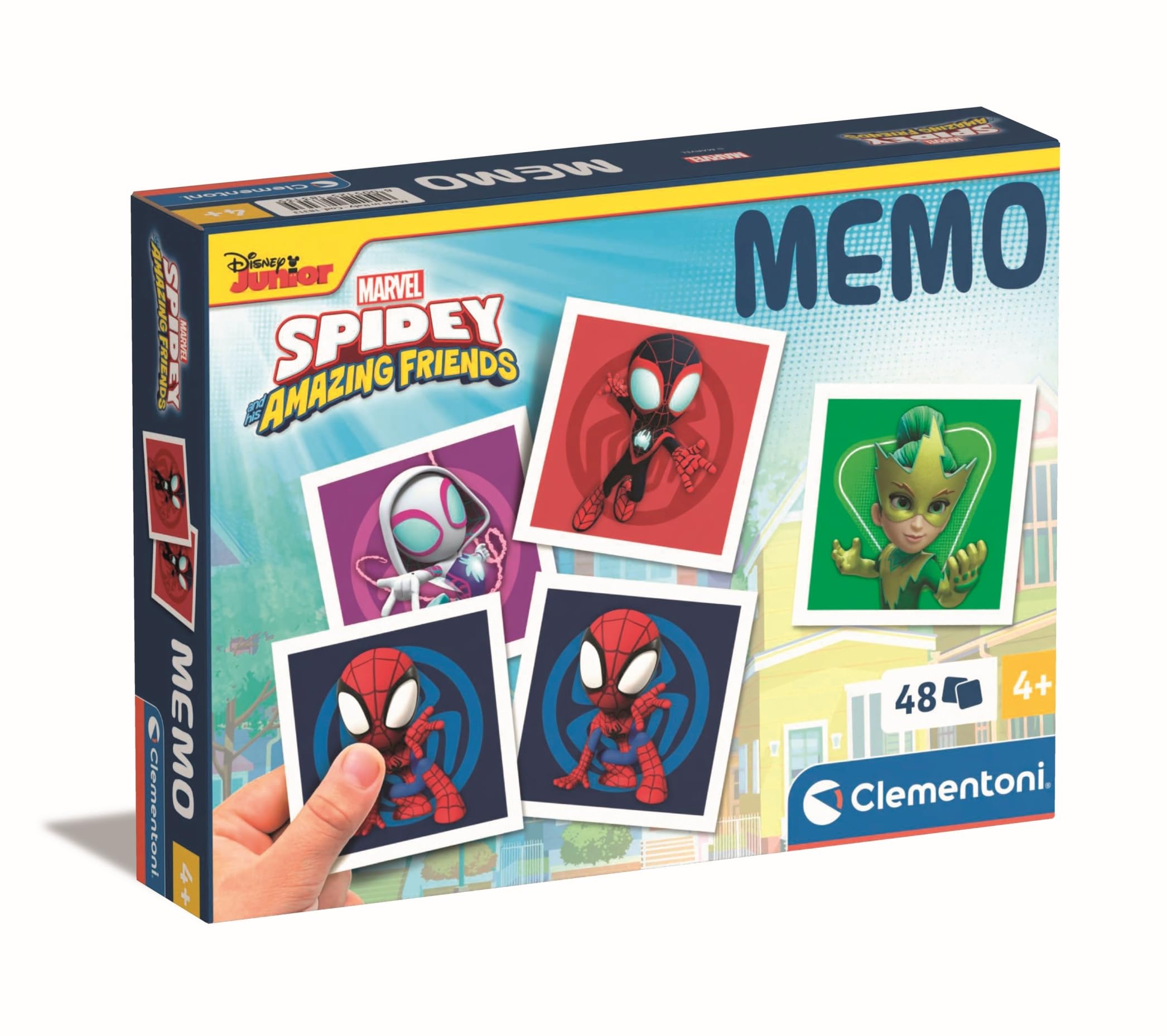marvel-spidey-et-ses-amis-extraordinaires-jeu-m-mo-48-cartes image 1