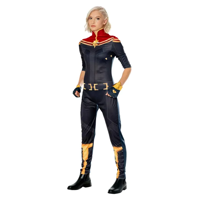 marvel-costumes-captain-marvel-d-guisement-femme-s-rouge image 1