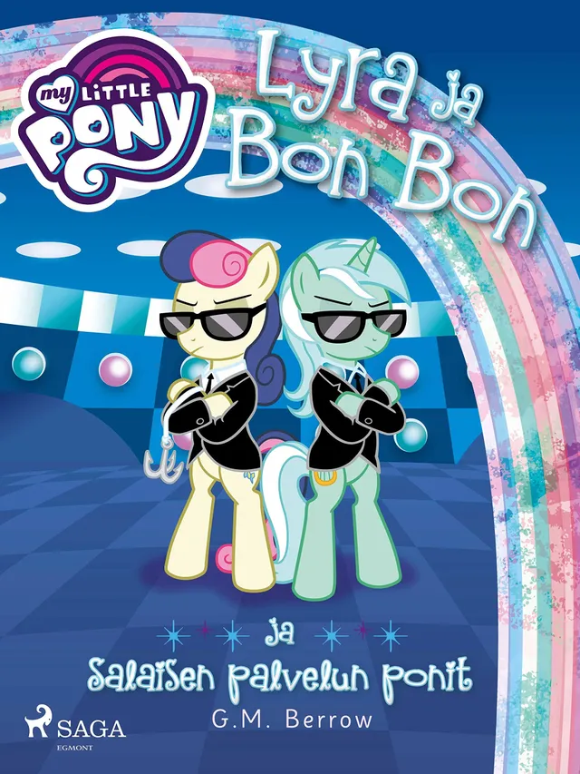 my-little-pony-lyra-et-bon-bon-livre-dition-finnoise image 1