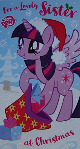my-little-pony-sister-carte-de-no-l-avec-enveloppe image 3