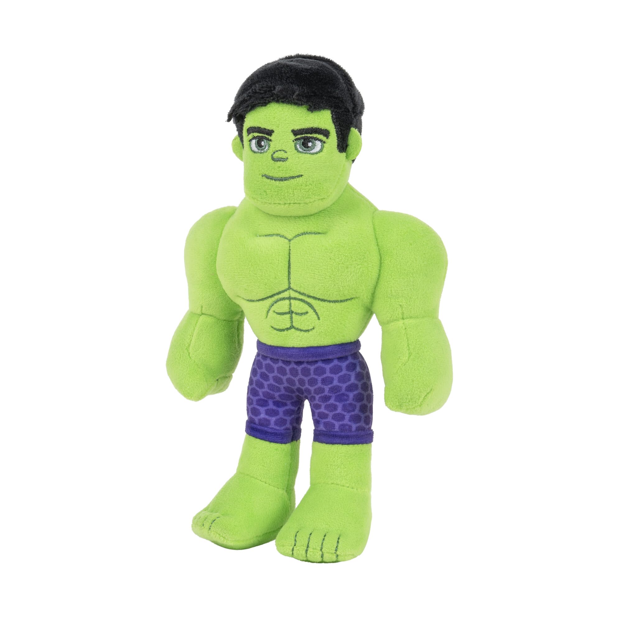 spidey-amazing-friends-peluche-hulk-verte-20-cm-3-ans image 2