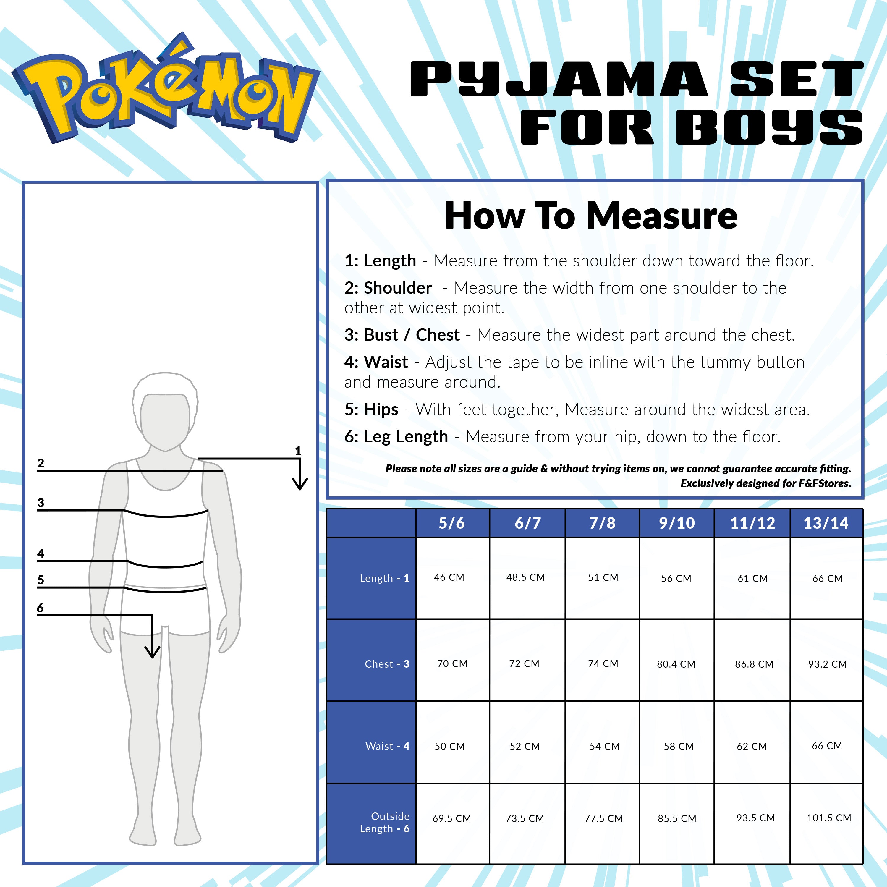 get-trend-boys-pok-mon-pyjama-gar-on-coton-2-pi-ces image 6
