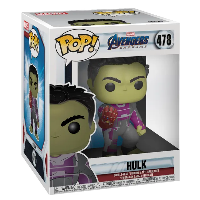 funko-pop-hulk-endgame-figurine-vinyle-16-cm-xl image 1
