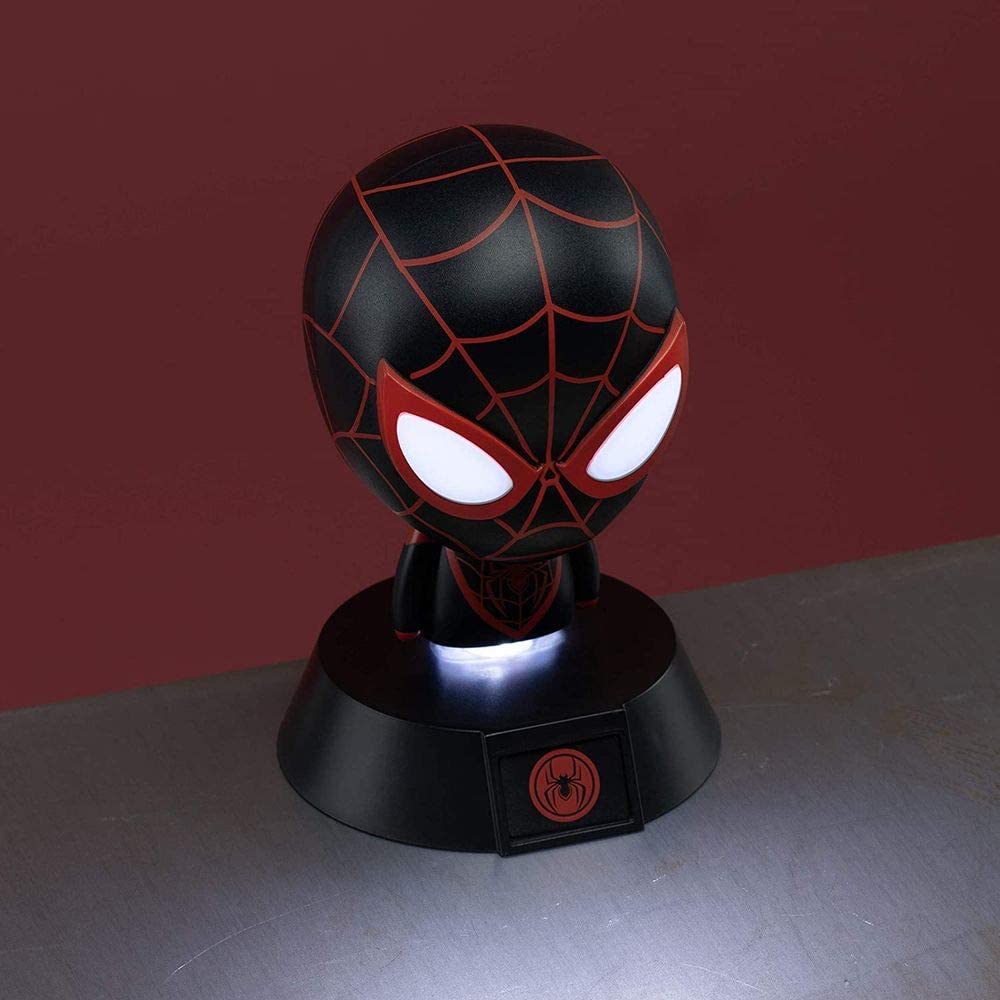 paladone-miles-morales-icon-light-lampe-led-11-cm-piles-aaa image 3