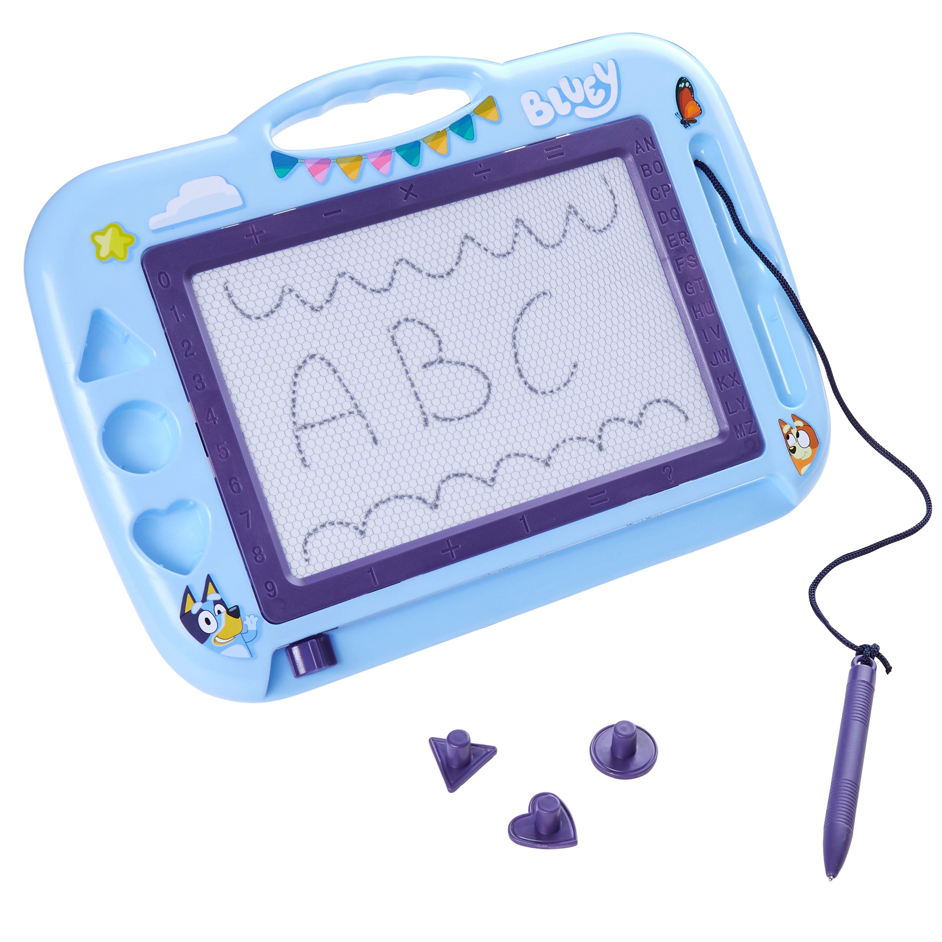 bluey-ardoise-magique-dessin-enfant-avec-tampons image 1