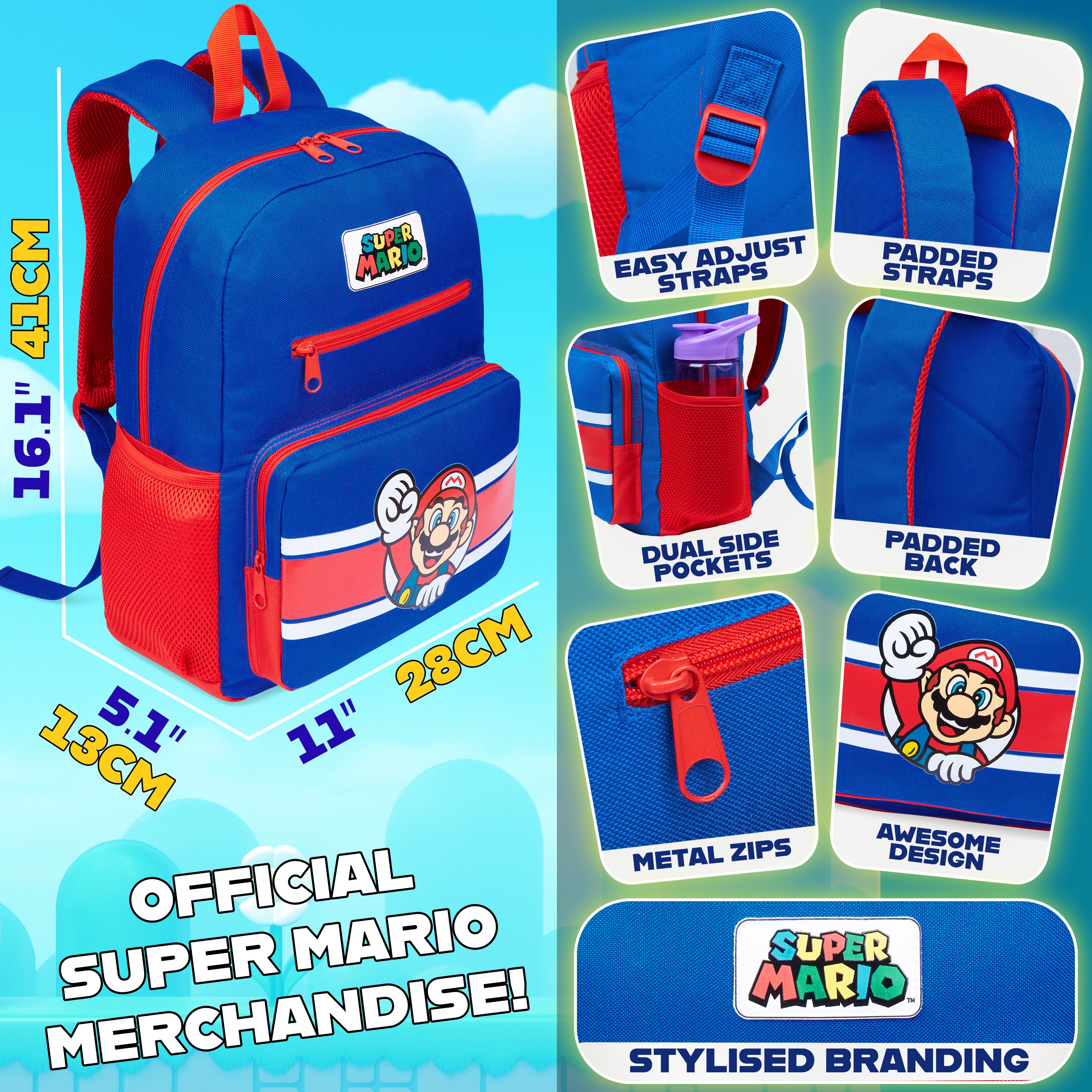 super-mario-sac-dos-gar-on-cole-gamer-enfant image 6