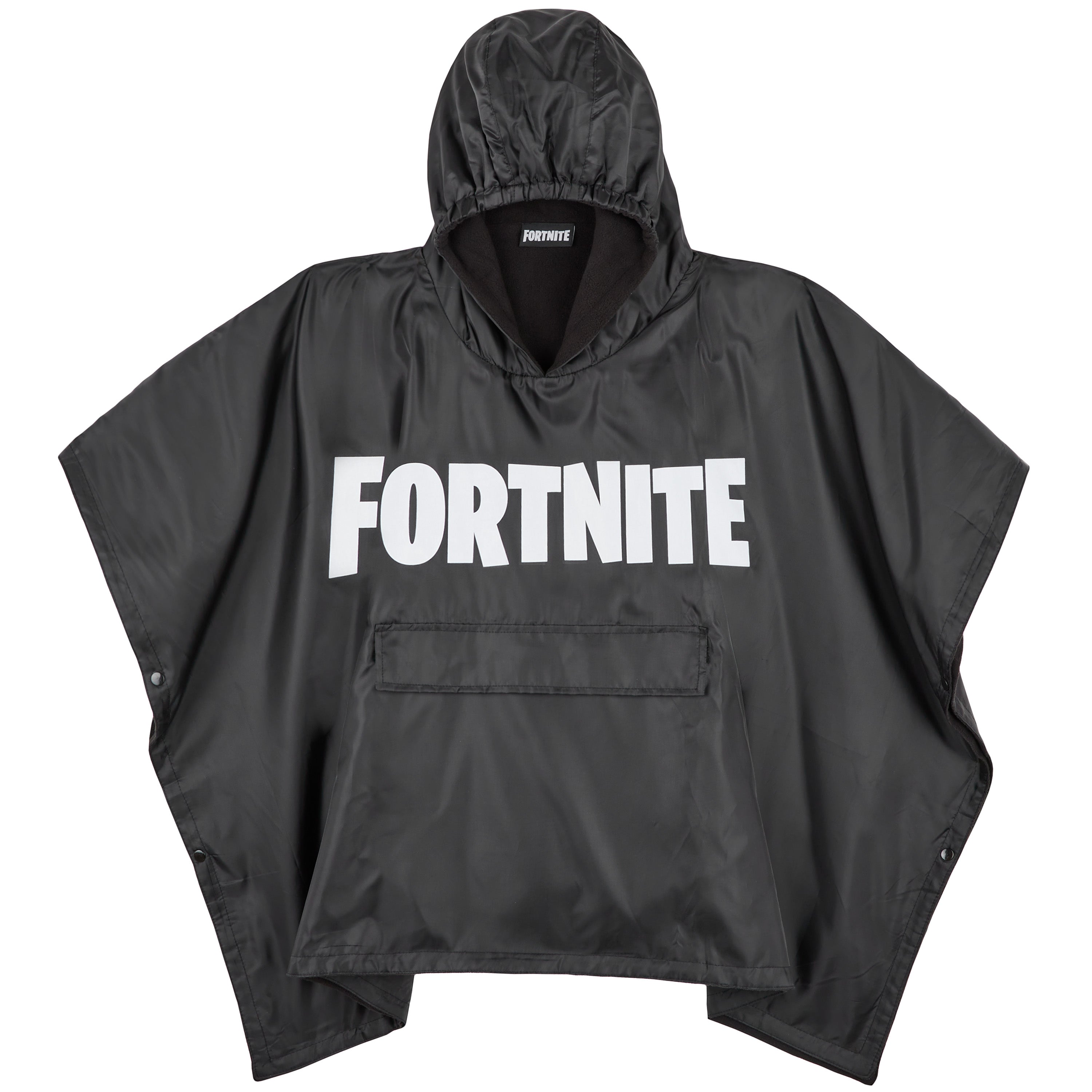 fortnite-poncho-pluie-gar-on-capuche-doublure-polaire image 2
