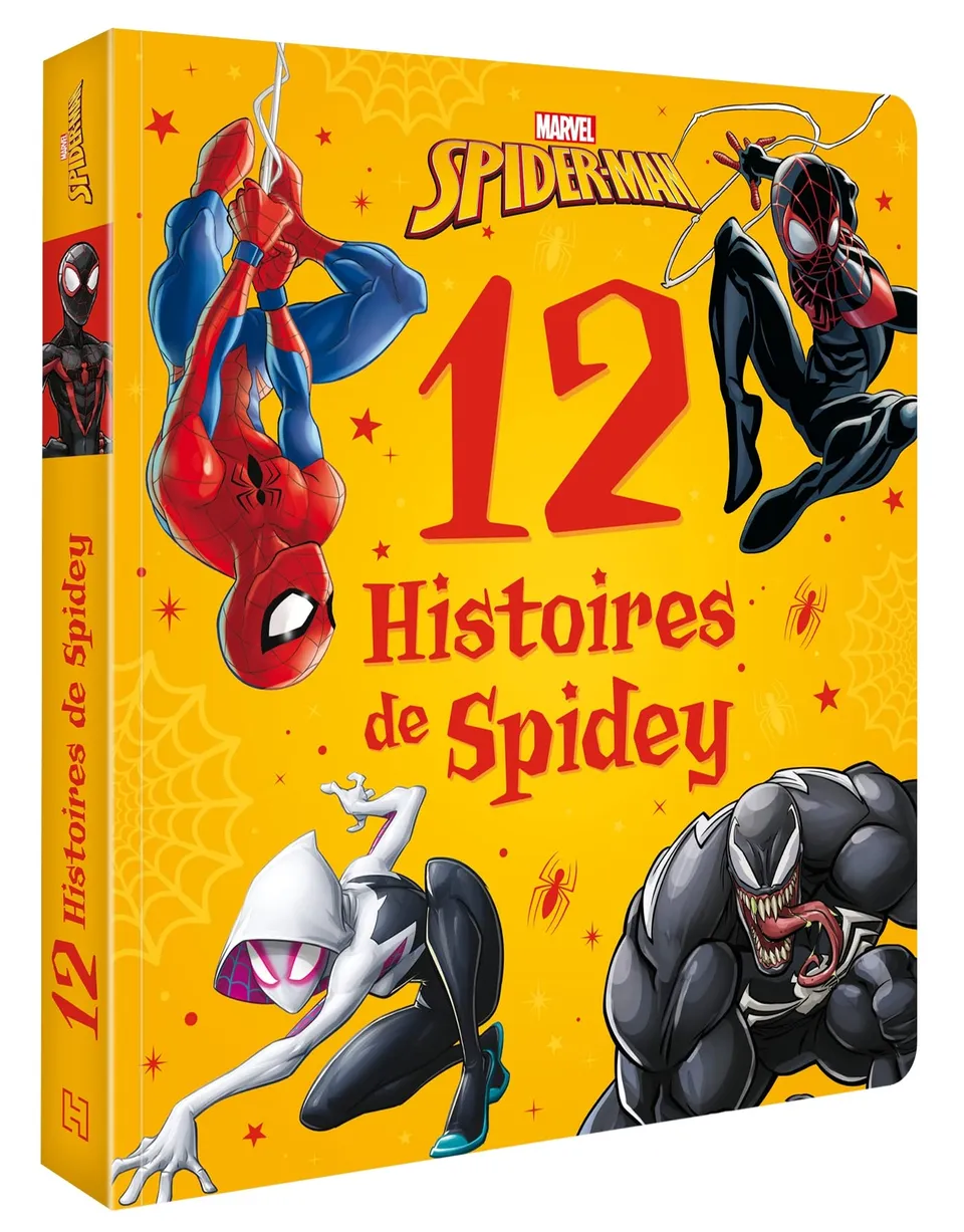 marvel-spider-man-12-histoires-de-spidey-livre-enfant image 1