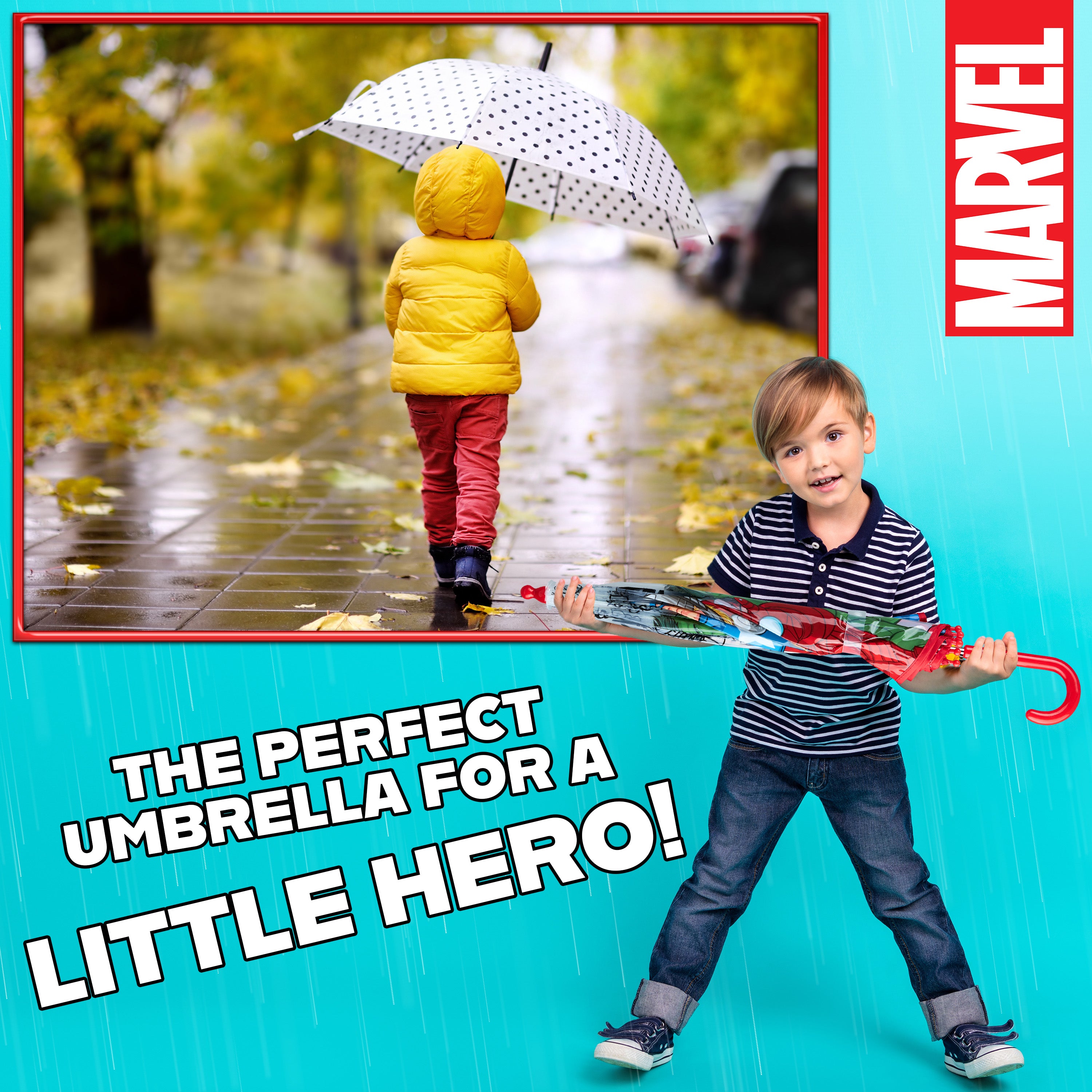 marvel-avengers-parapluie-cloche-transparent-enfant image 4