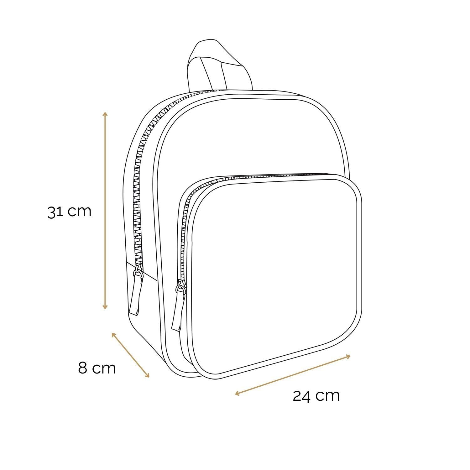 my-little-pony-sac-dos-maternelle-rose-arc-en-ciel-31-cm image 5