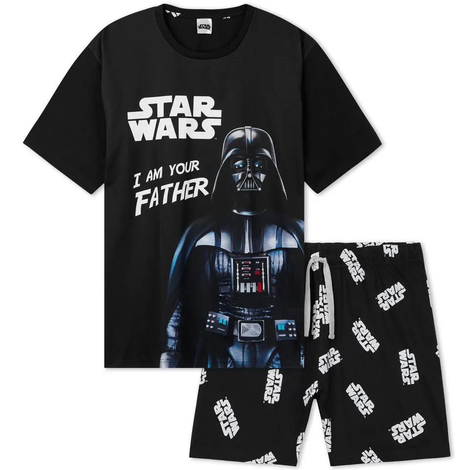 star-wars-pyjama-homme-court-dark-vador-coton-taille-s-3xl image 1