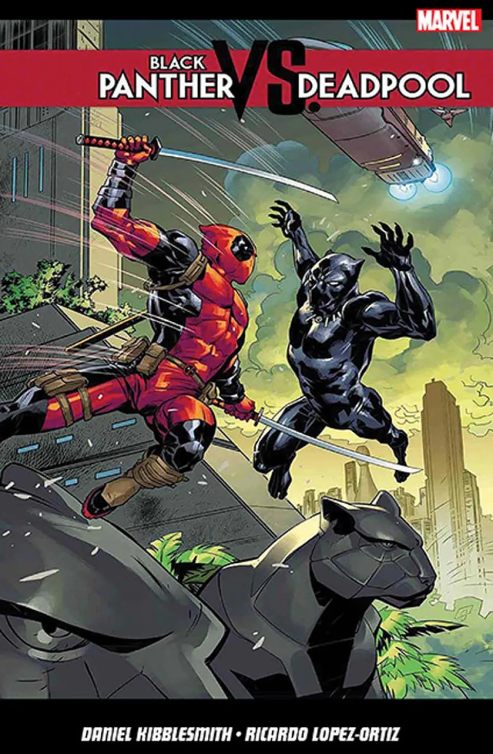 marvel-comics-black-panther-vs-deadpool-comic-anglais image 1