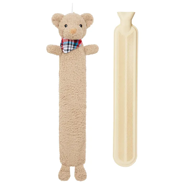 get-trend-home-bouillotte-eau-chaude-teddy-long-2l-peluche image 1