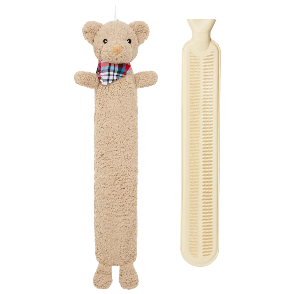 get-trend-home-bouillotte-eau-chaude-teddy-long-2l-peluche image 1