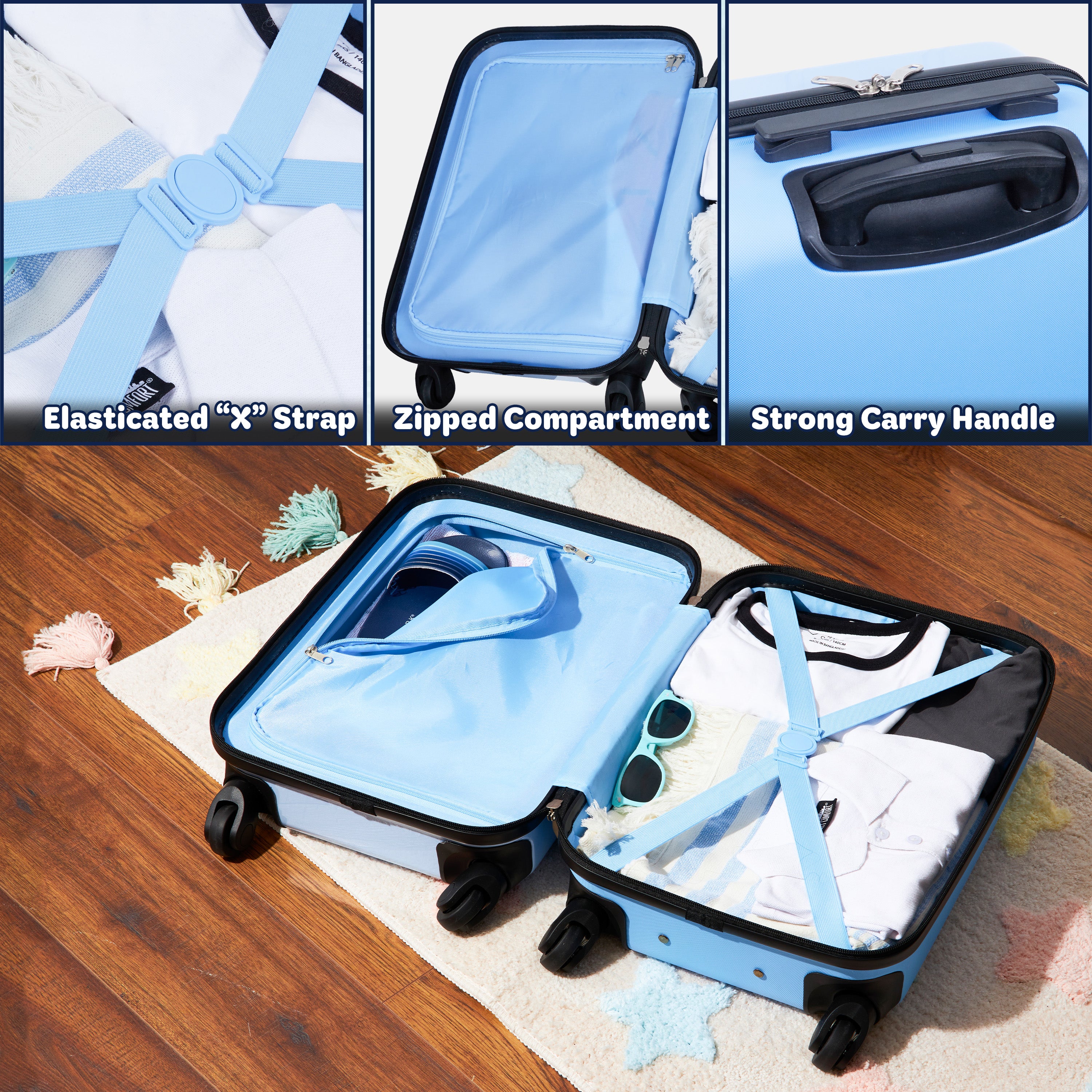 get-trend-boys-bluey-valise-enfant-30l-4-roulettes image 6