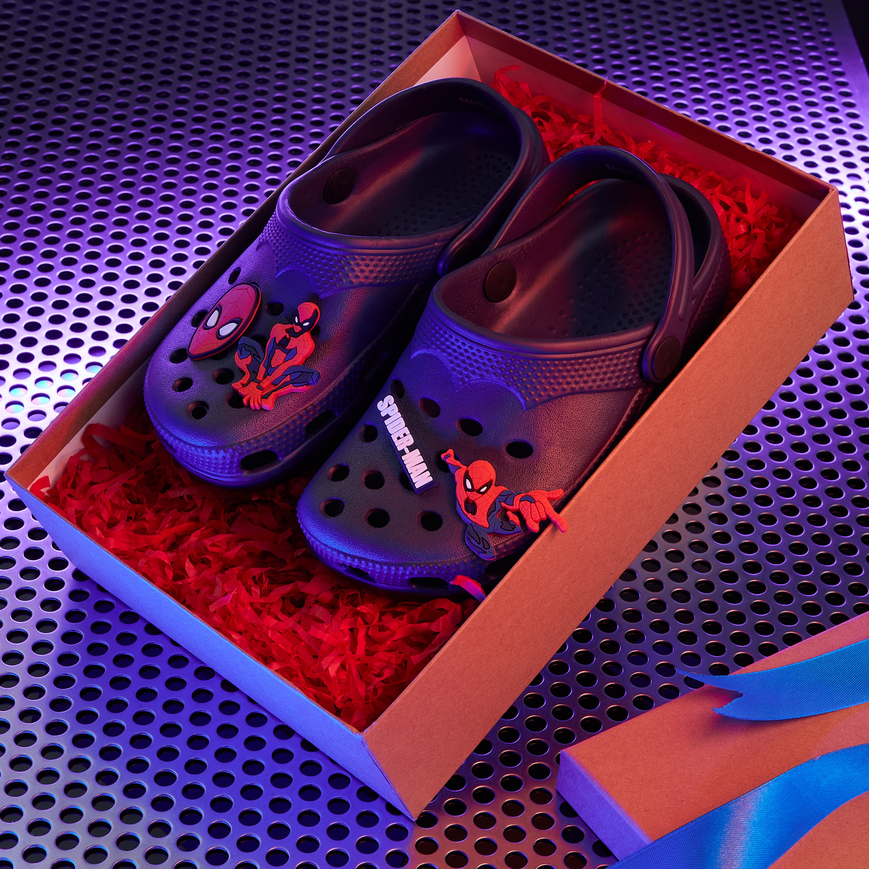 marvel-spiderman-sabots-gar-on-clogs-bleu-marine-28 image 2