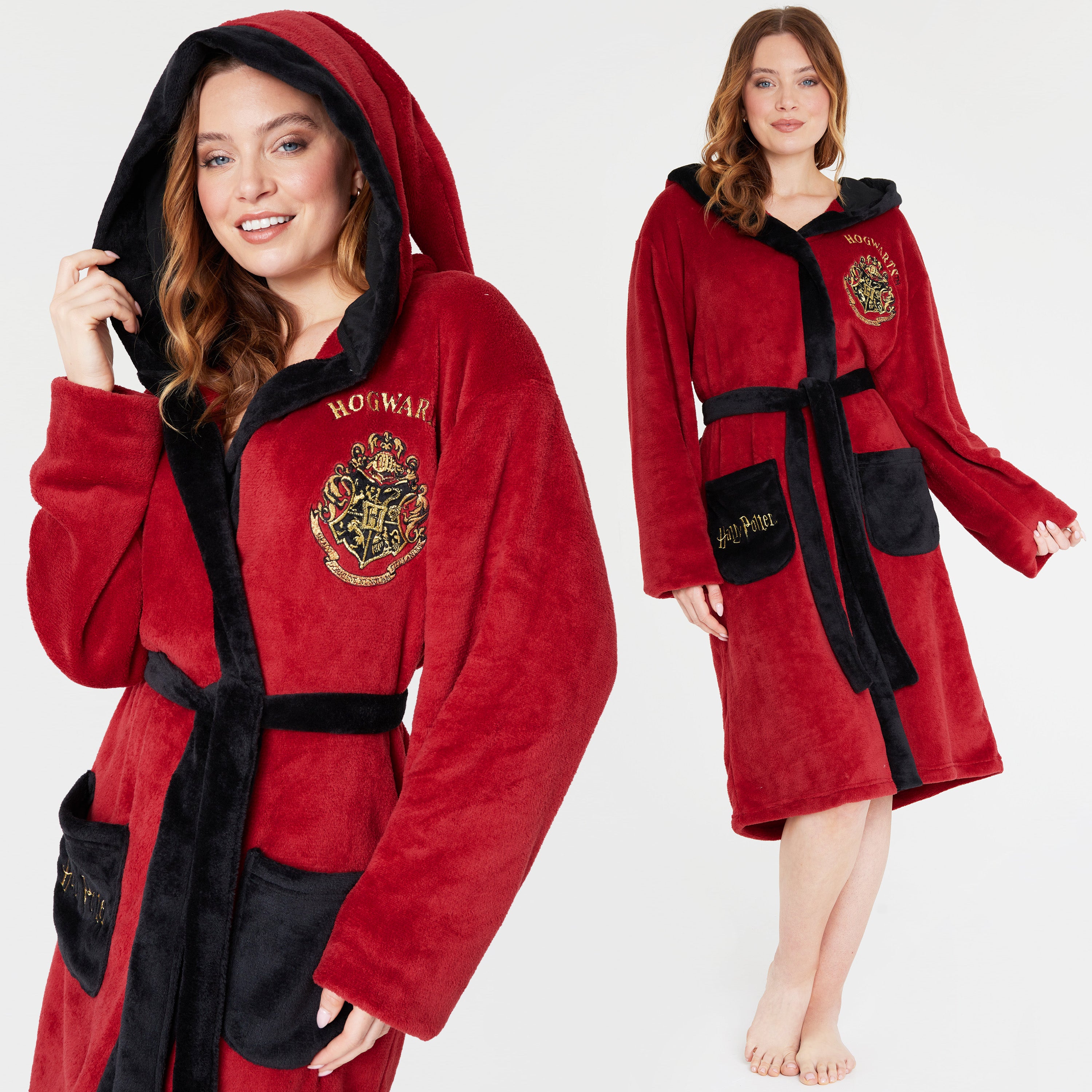 harry-potter-peignoir-polaire-femme-capuche-m image 2