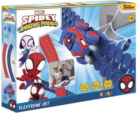 smoby-spidey-flextreme-circuit-voiture-4-40-m-lumineux-4-ans image 7