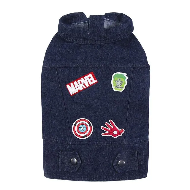 marvel-veste-chien-denim-taille-s-coton-22-cm image 1