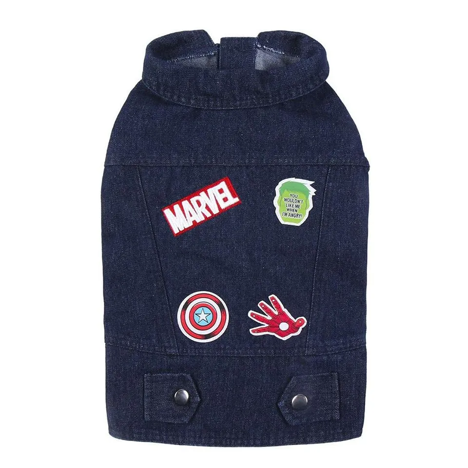 marvel-veste-chien-denim-taille-s-coton-22-cm image 1