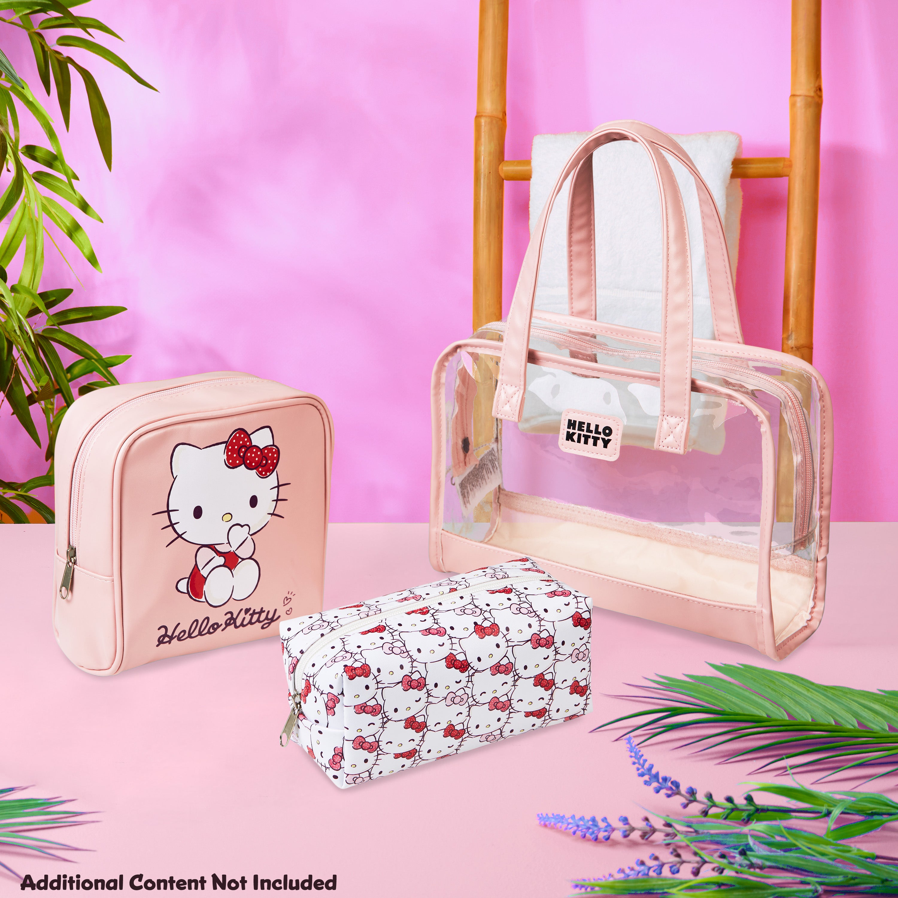 hello-kitty-trousse-toilette-lot-3-pochette-kawaii image 2