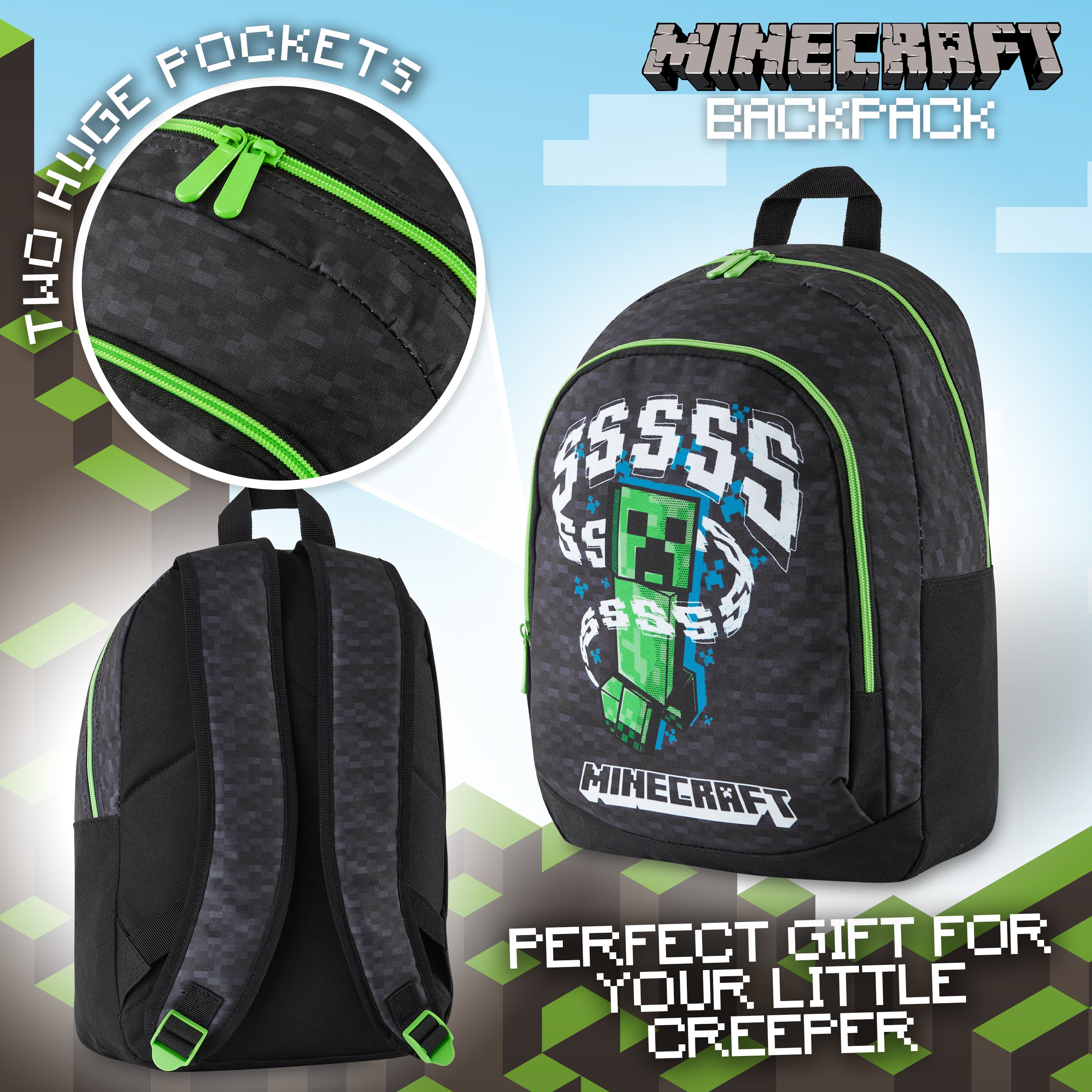 minecraft-sac-dos-enfant-poche-zipp-e-gamer-cole image 6